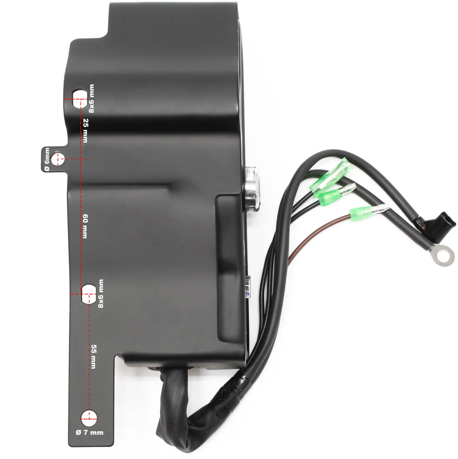 LIFAN Ersatzteil für 9-15 PS Benzinmotor Zündschalter mit Schlüssel, Zündungsschalter für Elektrostarter Benzin Motor, Go Kart Motor E10 kompatibel