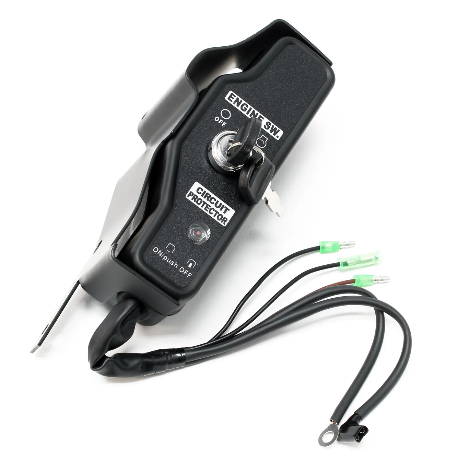 LIFAN Ersatzteil für 9-15 PS Benzinmotor Zündschalter mit Schlüssel, Zündungsschalter für Elektrostarter Benzin Motor, Go Kart Motor E10 kompatibel
