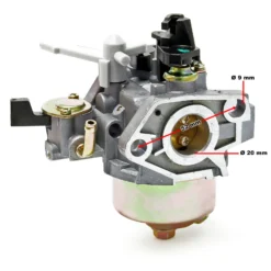 LIFAN Ersatzteil für 9 PS Benzinmotor Vergaser, leistungsstarker 4-Takt Motor, Benzin Motor luftgekühlt, Go-Kart Motor E10 kompatibel