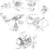 LIFAN Ersatzteil für 13 PS Benzinmotor Dichtungssatz, Ersatzteil für 9,5 kW Benzin Motor, Go Kart Motor E10 kompatibel