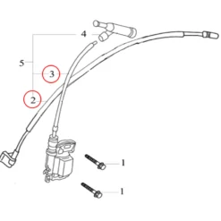 LIFAN Ersatzteil für 6,5 PS Benzinmotor Zündspule mit Zündkabel und Stecker, leistungsstarker 4-Takt Motor, Benzin Motor 196 ccm E10 kompatibel