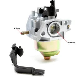 LIFAN Ersatzteil für 6,5 PS Benzinmotor Vergaser ohne Benzinhahn, leistungsstarker 4-Takt Motor, Benzin Motor Hubraum 196 ccm E10 kompatibel