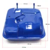LIFAN Ersatzteil für 13 PS Benzinmotor Benzintank blau 6,5 l, 4,8 Kw Benzin Motor, Go Kart Motor E10 kompatibel