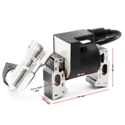 LIFAN Ersatzteil für 20,4 PS Benzinmotor Zündspule rechts, leistungsstarker 4-Takt Motor, Benzin Motor luftgekühlt, Go-Kart Motor OHV-Ventilsteuerung