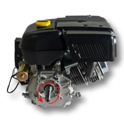 LIFAN 190 E-Start Benzinmotor mit 15 PS Einzylinder für Kleinmaschinen & Karts, luftgekühlter 4-Takt Motor mit 25,4 mm Kurbelwelle, OHV-Ventilsteuerung & 420 cc Hubraum