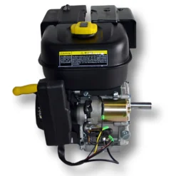 LIFAN 168 FD-2B E-Start Benzinmotor mit 6,5 PS Einzylinder für Kleinmaschinen & Karts, luftgekühlter 4-Takt Motor mit 19,05 mm Kurbelwelle, OHV-Ventilsteuerung & 196 cc Hubraum