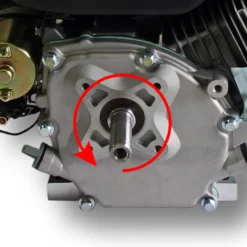 LIFAN 168 FD-2B E-Start Benzinmotor mit 6,5 PS Einzylinder für Kleinmaschinen & Karts, luftgekühlter 4-Takt Motor mit 19,05 mm Kurbelwelle, OHV-Ventilsteuerung & 196 cc Hubraum
