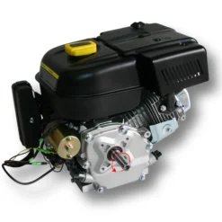 LIFAN 168 FD-2B E-Start Benzinmotor mit 6,5 PS Einzylinder für Kleinmaschinen & Karts, luftgekühlter 4-Takt Motor mit 19,05 mm Kurbelwelle, OHV-Ventilsteuerung & 196 cc Hubraum