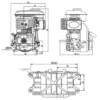 LIFAN 152 Handstart Benzinmotor mit 2,45 PS (1,8 kW) Einzylinder für Kleinmaschinen & Karts, luftgekühlter 4-Takt Motor mit 15 mm Kurbelwelle und OHV-Ventilsteuerung