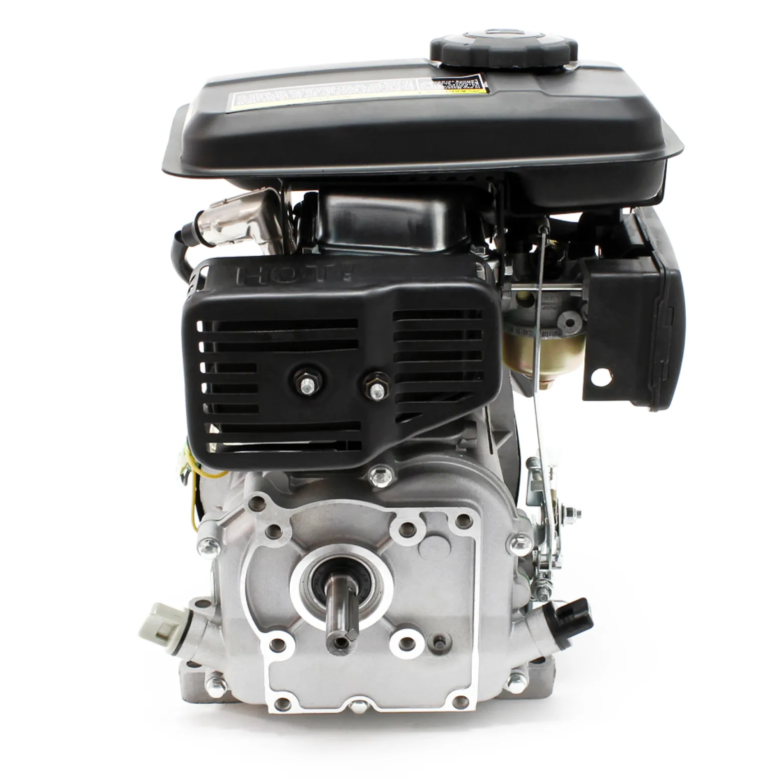 LIFAN 152 Handstart Benzinmotor mit 2,45 PS (1,8 kW) Einzylinder für Kleinmaschinen & Karts, luftgekühlter 4-Takt Motor mit 15 mm Kurbelwelle und OHV-Ventilsteuerung