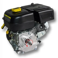 LIFAN 168 Handstart Benzinmotor mit 6,5 PS Einzylinder für Kleinmaschinen & Karts, luftgekühlter 4-Takt Motor mit 20 mm Kurbelwelle, OHV-Ventilsteuerung & 196 cc Hubraum