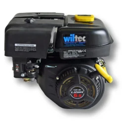 LIFAN 168 Handstart Benzinmotor mit 6,5 PS Einzylinder für Kleinmaschinen & Karts, luftgekühlter 4-Takt Motor mit 20 mm Kurbelwelle, OHV-Ventilsteuerung & 196 cc Hubraum