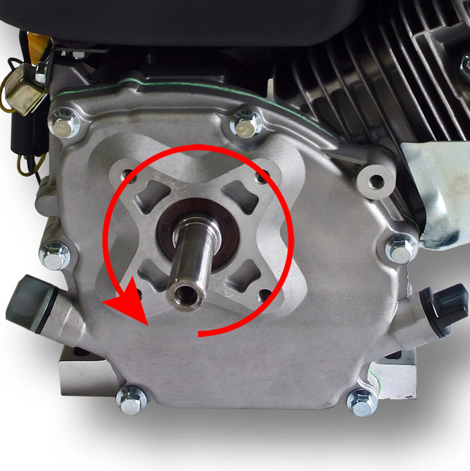 LIFAN 168 Handstart Benzinmotor mit 6,5 PS Einzylinder für Kleinmaschinen & Karts, luftgekühlter 4-Takt Motor mit 20 mm Kurbelwelle, OHV-Ventilsteuerung & 196 cc Hubraum