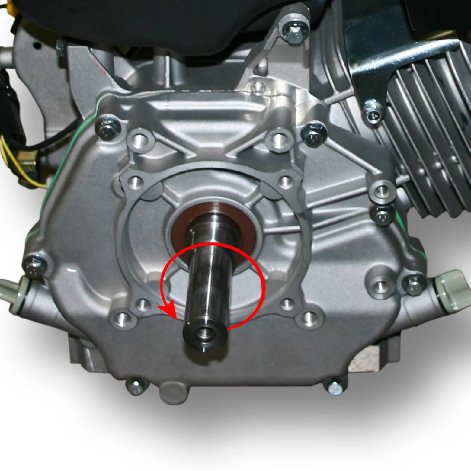 LIFAN 190 Handstart Benzinmotor mit 15 PS Einzylinder für Kleinmaschinen & Karts, luftgekühlter 4-Takt Motor mit 25,4 mm Kurbelwelle, OHV-Ventilsteuerung & 420 cc Hubraum