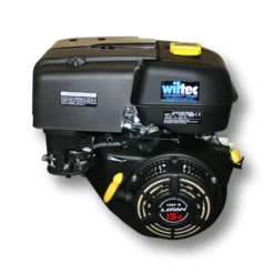 LIFAN 190 Handstart Benzinmotor mit 15 PS Einzylinder für Kleinmaschinen & Karts, luftgekühlter 4-Takt Motor mit 25,4 mm Kurbelwelle, OHV-Ventilsteuerung & 420 cc Hubraum
