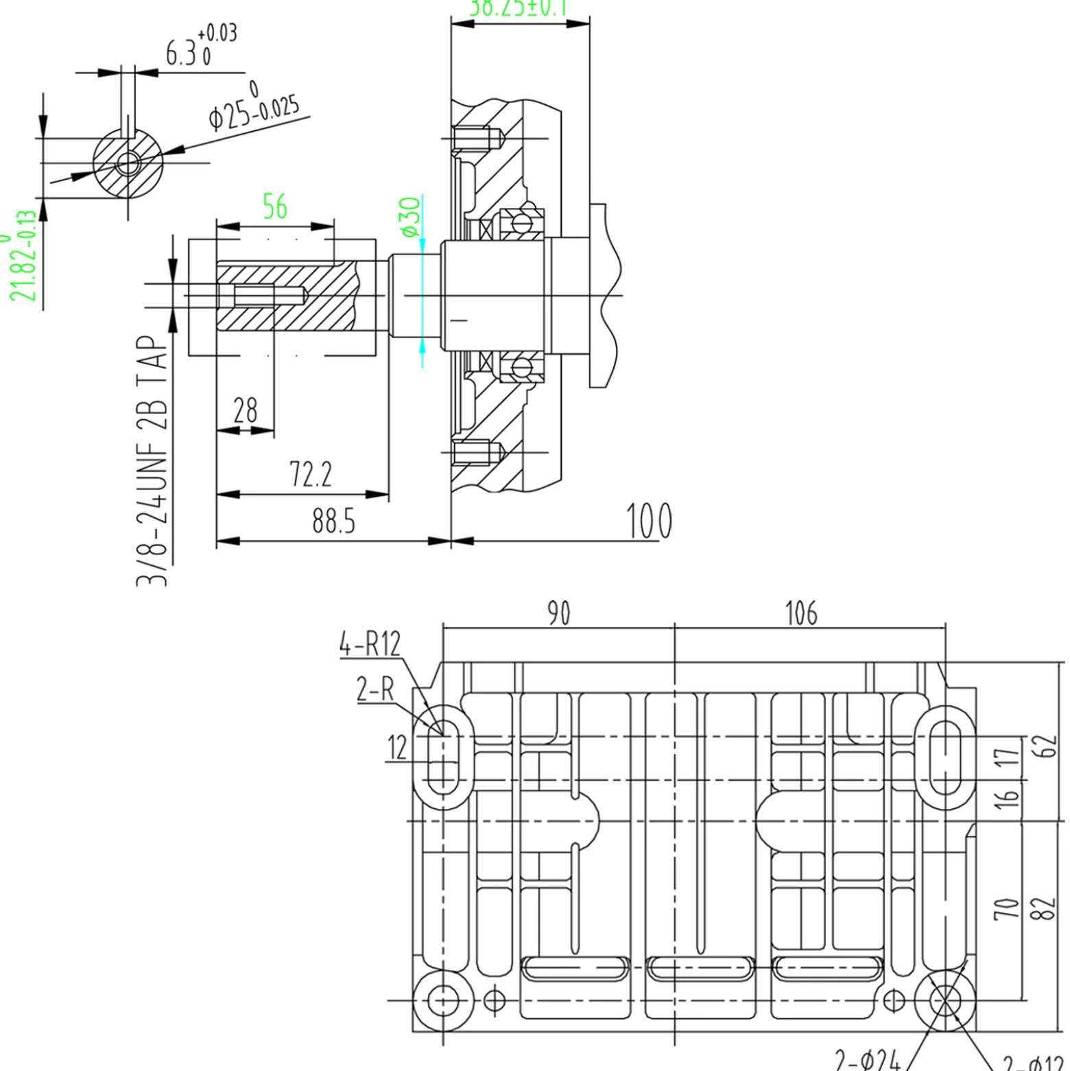 LIFAN 190 Handstart Benzinmotor mit 15 PS (10 kW) Einzylinder für Kleinmaschinen & Karts, luftgekühlter 4-Takt Motor mit 25 mm Kurbelwelle und OHV-Ventilsteuerung