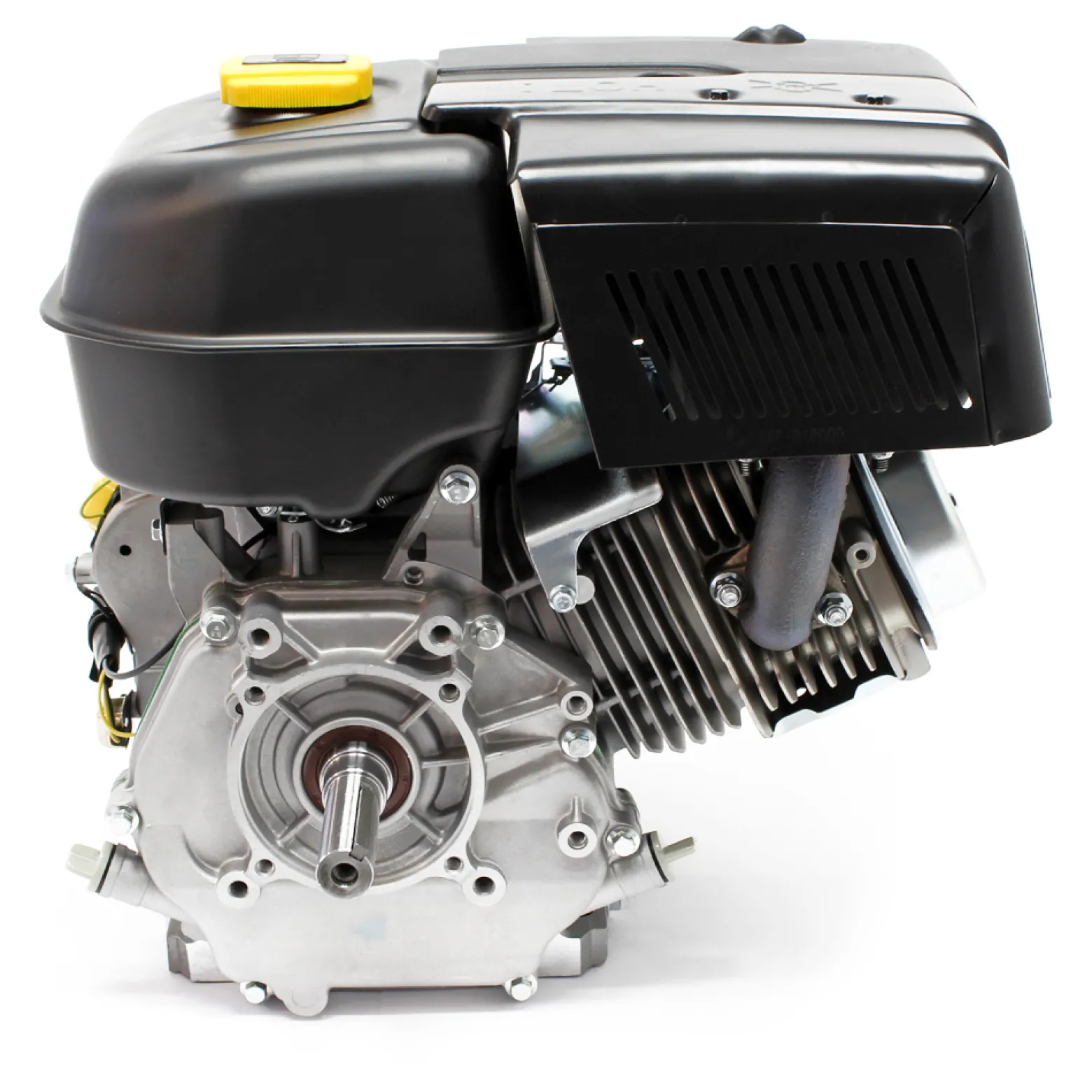 LIFAN 190 Handstart Benzinmotor mit 15 PS (10 kW) Einzylinder für Kleinmaschinen & Karts, luftgekühlter 4-Takt Motor mit 25 mm Kurbelwelle und OHV-Ventilsteuerung