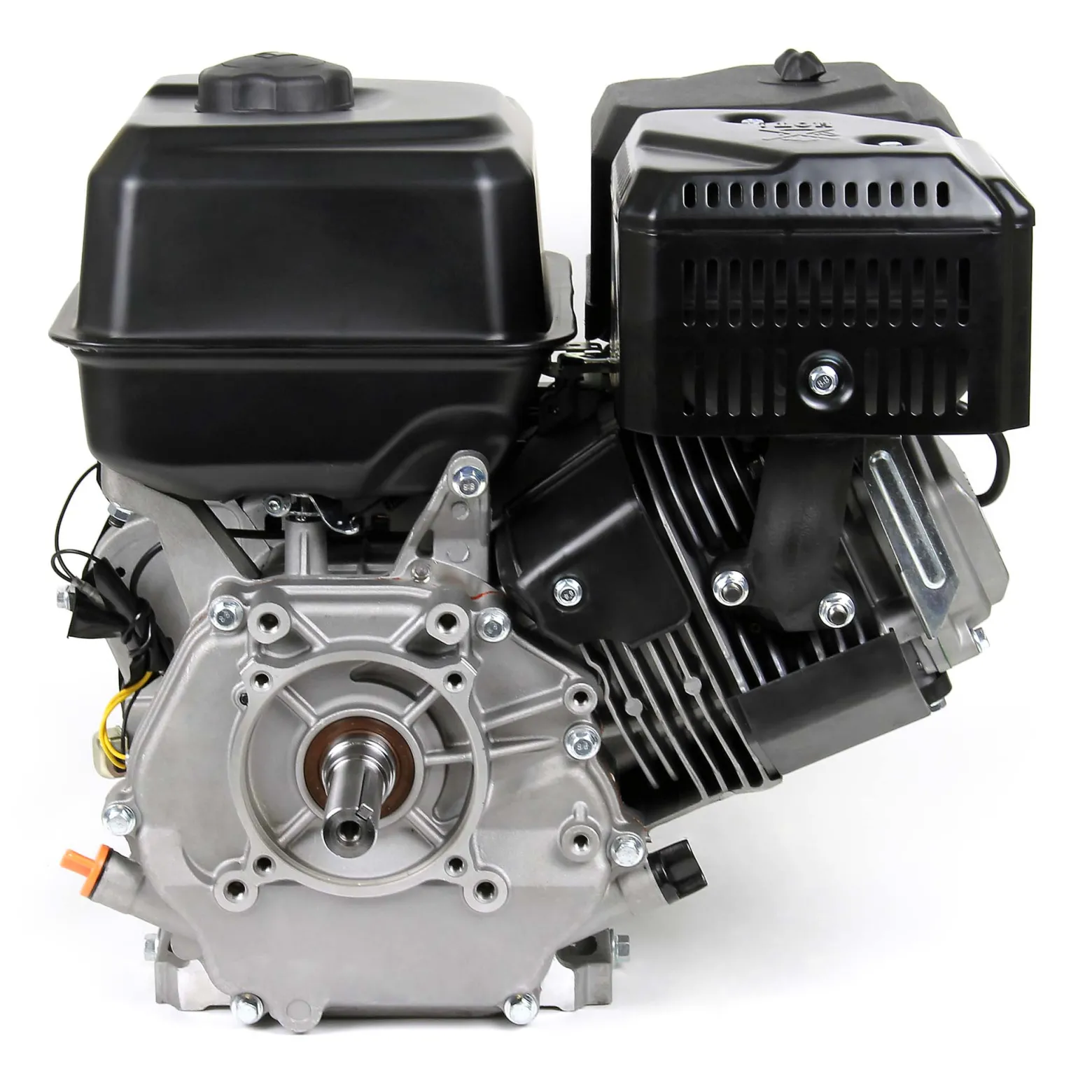 LIFAN KP460 Benzinmotor mit 15,6 PS Einzylinder für Rüttelplatten und Baumaschinen, luftgekühlter 4-Takt Motor mit 25 mm Kurbelwelle, OHV-Ventilsteuerung & 459 cc Hubraum