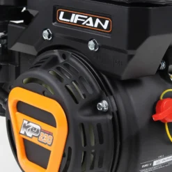 LIFAN KP230 Benzinmotor mit 6,5 PS Einzylinder für Rüttelplatten und Baumaschinen, luftgekühlter 4-Takt Motor mit 19,05 mm Kurbelwelle, OHV-Ventilsteuerung & 223 cc Hubraum