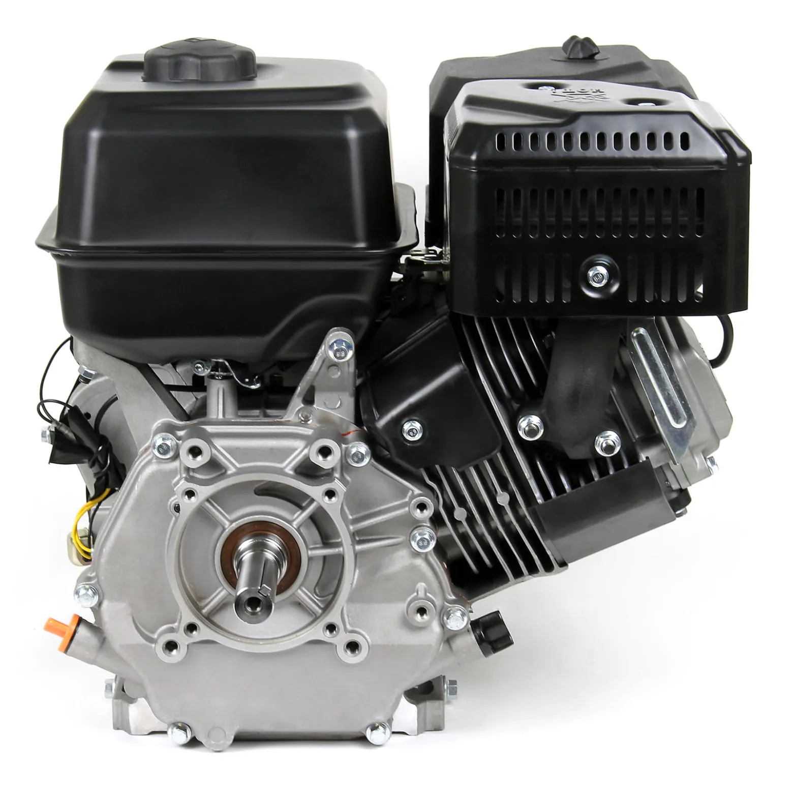 LIFAN KP460 Benzinmotor mit 15,6 PS Einzylinder für Rüttelplatten und Baumaschinen, luftgekühlter 4-Takt Motor mit 25,4 mm Kurbelwelle, OHV-Ventilsteuerung & 459 cc Hubraum