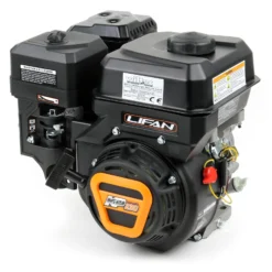 LIFAN KP230 Benzinmotor mit 6,5 PS Einzylinder für Rüttelplatten und Baumaschinen, luftgekühlter 4-Takt Motor mit 20 mm Kurbelwelle, OHV-Ventilsteuerung & 459 cc Hubraum