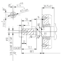 LIFAN KP460E E-Start Benzinmotor mit 15,6 PS Einzylinder für Rüttelplatten und Baumaschinen, luftgekühlter 4-Takt Motor mit 25,4 mm Kurbelwelle, OHV-Ventilsteuerung & 459 cc Hubraum