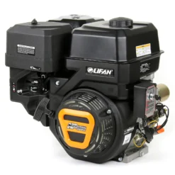 LIFAN KP460E E-Start Benzinmotor mit 16,3 PS Einzylinder für Rüttelplatten und Baumaschinen, luftgekühlter 4-Takt Motor mit 25 mm Kurbelwelle, OHV-Ventilsteuerung & 459 cc Hubraum