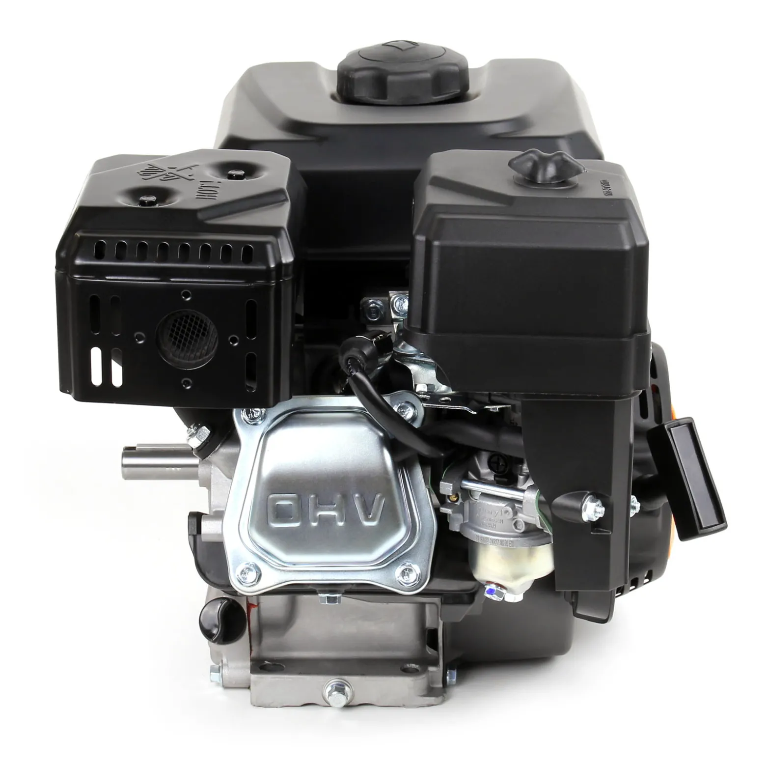LIFAN KP230E E-Start Benzinmotor mit 6,5 PS Einzylinder für Rüttelplatten und Baumaschinen, luftgekühlter 4-Takt Motor mit 19,05 mm Kurbelwelle, OHV-Ventilsteuerung & 223 cc Hubraum