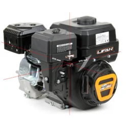 LIFAN KP230-R Benzinmotor mit 6,5 PS Einzylinder für Rüttelplatten und Baumaschinen, luftgekühlter 4-Takt Motor mit 22 mm Kurbelwelle, OHV-Ventilsteuerung & 223 cc Hubraum
