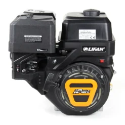 LIFAN KP460-R Benzinmotor mit 16,3 PS Einzylinder für Rüttelplatten und Baumaschinen, luftgekühlter 4-Takt Motor mit 22 mm Kurbelwelle, OHV-Ventilsteuerung & 459 cc Hubraum