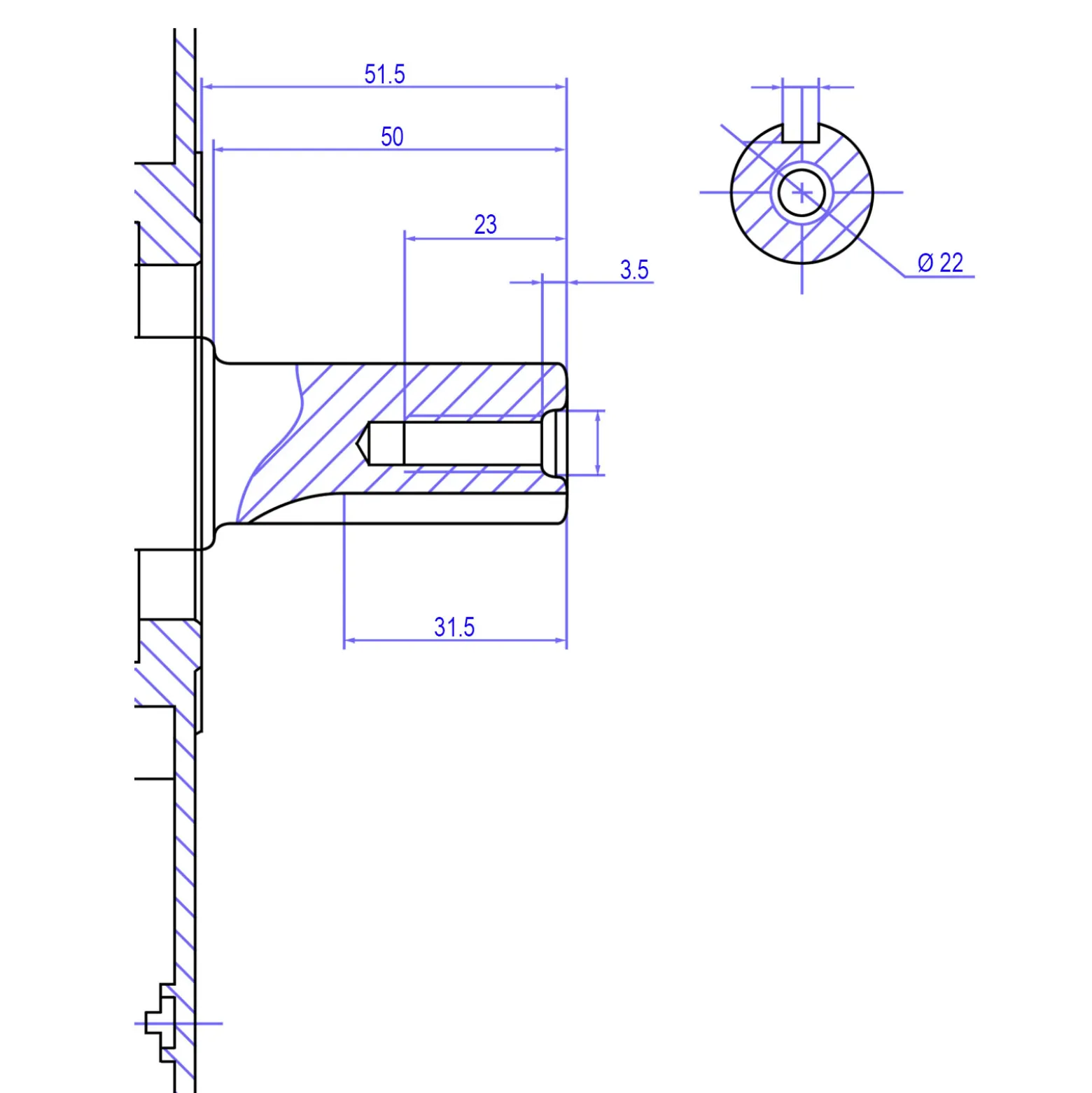 LIFAN KP460-R Benzinmotor mit 16,3 PS Einzylinder für Rüttelplatten und Baumaschinen, luftgekühlter 4-Takt Motor mit 22 mm Kurbelwelle, OHV-Ventilsteuerung & 459 cc Hubraum