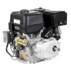 LIFAN KP460-RE E-Start Benzinmotor mit 16,3 PS Einzylinder für Rüttelplatten und Baumaschinen, luftgekühlter 4-Takt Motor mit 22 mm Kurbelwelle, OHV-Ventilsteuerung & 459 cc Hubraum