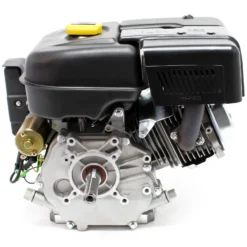 LIFAN 177 6,6 kW (9 PS) Einzylinder Benzinmotor mit Seilzug- und E-Start für Kleinmaschinen & Karts, luftgekühlter 4-Takt Motor mit 25,4 mm Kurbelwelle, OHV-Ventilsteuerung & 270 cc Hubraum