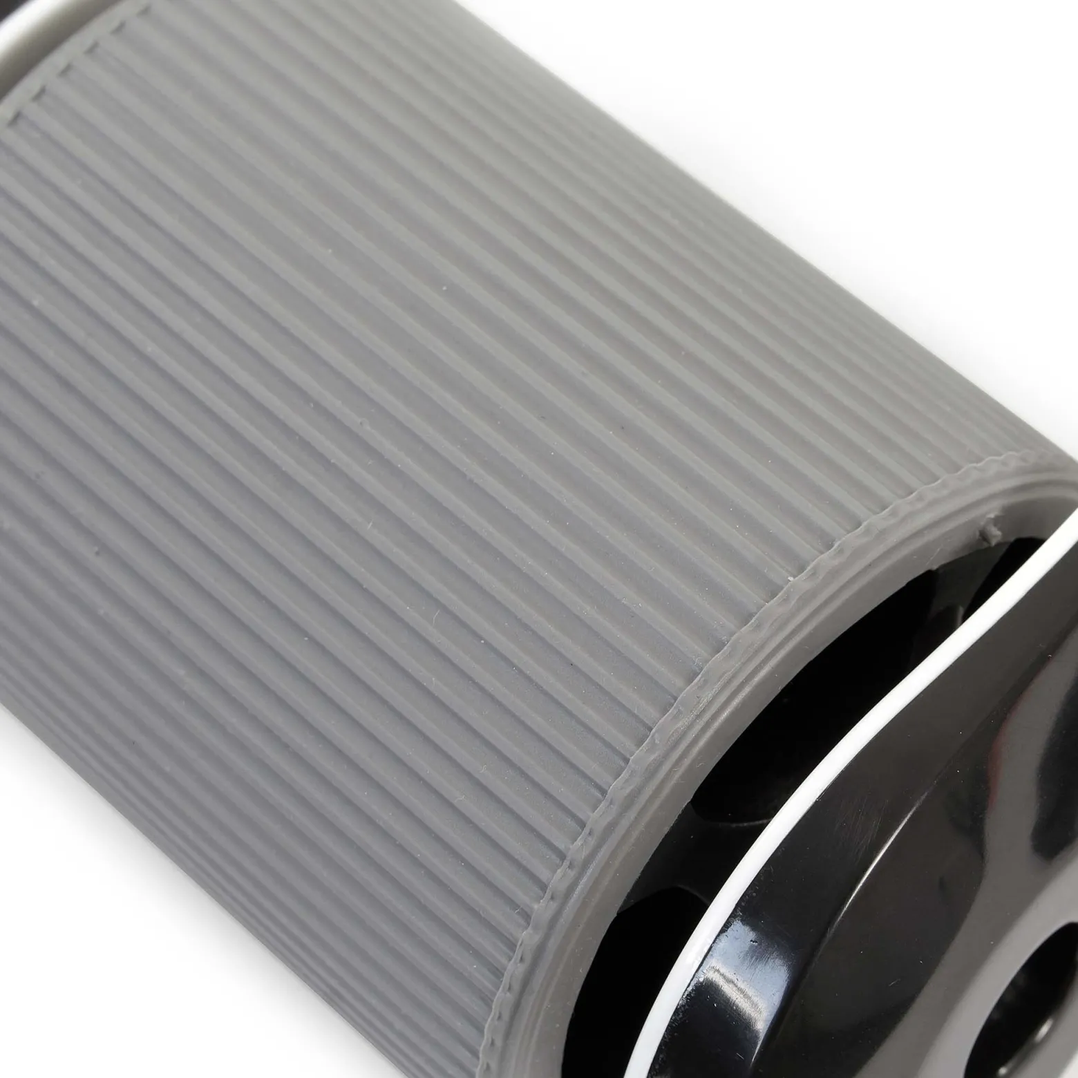 LUXTRI Bauchroller mit Kniematte 240 x 170 mm, Ab Roller klappbar mit 2 Rädern, Bauchmuskeltrainer zur Stärkung des Oberkörpers, Bauchroller, Ab Wheel Workout