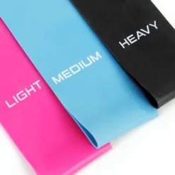 LUXTRI Fitnessbänder Set mit 3 Widerstandsstufen aus 100% Latex Loop Band Widerstandsbänder für verschiedene Übungen Gymnastikbänder Resistance Bands Fitness Sport Band Gummiband Trainingsband