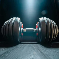 LUXTRI Verstellbare Kurzhantel mit Drehmechanismus Gewicht einstellbar von 2,5 bis 24 kg einstellbare Hantel Training Hantelset für Zuhause Kurzhantelset