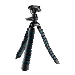 Mantona Armadillo 28 cm Mini Fotostativ, flexibles Pocket Stativ bis 3 kg Traglast, 360° Kugelkopf, kompatibel mit GoPro Hero, Insta360, DSLR-Kameras & Smartphones
