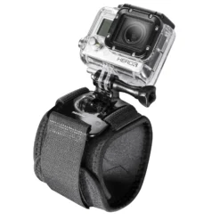 Mantona Armgurt gepolstert mit Mount - 60 x 55 x 60 mm - aus Nylon - sicherer Halt - kompatibel mit GoPro Hero 11 10 9 8 7 6 5 4 3+, Session und anderen Action Cams
