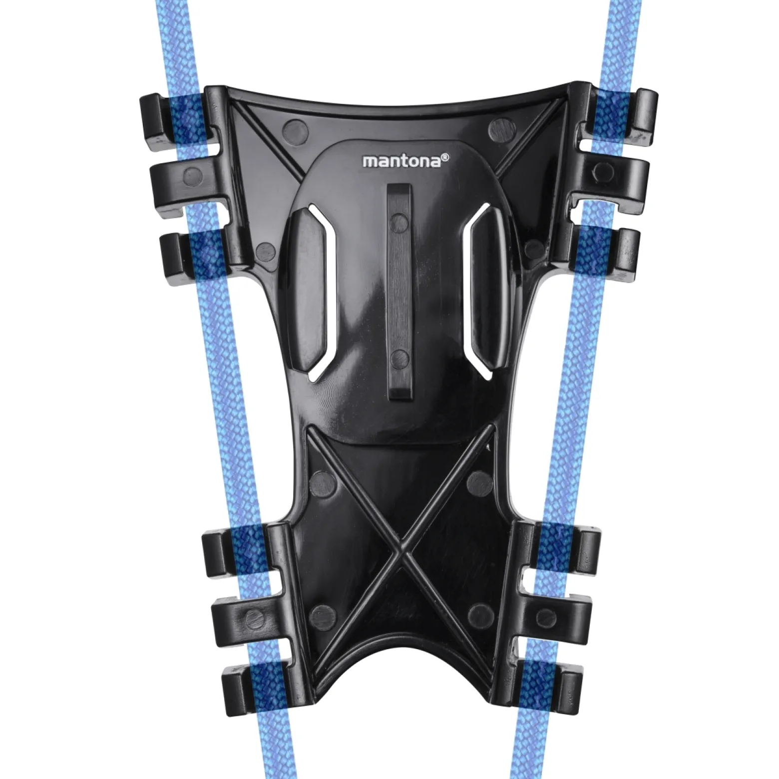 Mantona 360° Befestigungsclip (kompatibel mit GoPro Schnellspann Halterung, Hero 11 10 9 8 7 6 5 4 3+ 3 2 1, Session und andere kompatible Action Cams, 360° drehbar, flache Ausführung)