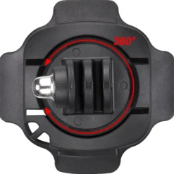Mantona Befestigungsplatte mit 3M Klebepad - 30 x 53 x 30 mm - um 360° drehbar - kompatibel mit GoPro Hero 11 10 9 8 7 6 5 und vielen anderen Action Cams