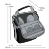 Mantona Elements Outdoor Rucksack schwarz - 2in1 Kamera- & Trekking-Rucksack, Fototasche mit gepolsterten Fächern für DSLR, Systemkamera & Drohne, Stativhalterung, inkl. Regenschutzhülle
