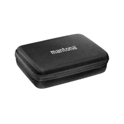 Mantona Hardcase Tasche kompatibel mit GoPro Action Cam 11 10 9 8 7 – robustes Schutzhülle mit Schaumstoff-Inlay, vorgestanzten Fächern & Deckelfach