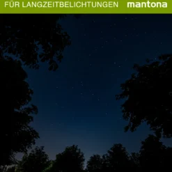 Mantona Kodiak L Fotostativ - 510 x 105 x 105 mm - 15 kg Traglast / 8-166 cm Höhe - Aluminium - stabiles Profi Fotostativ ohne Kugelkopf, mit schwenkbarer drehbarer Mittelsäule - Fotografie Atelier