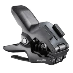 Mantona Maxi Auslegearm mit Klemme - 200 x 100 x 50 mm - bis 5 cm Breite - kompatibel mit GoPro Hero 11 10 9 8 7 6 5 4 3+ 3 2 1, Session und Action Cams - Video Foto
