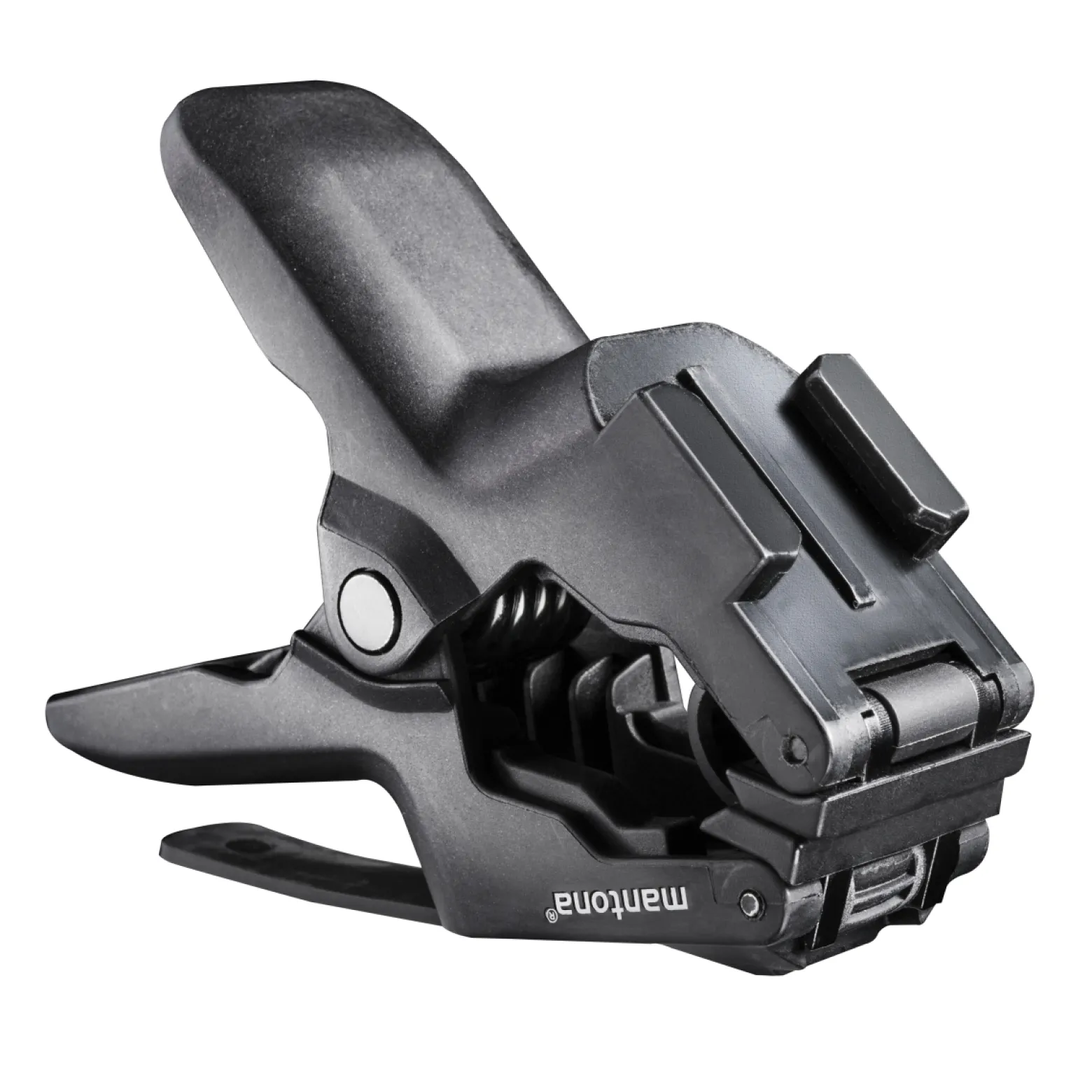 Mantona Maxi Auslegearm mit Klemme - 200 x 100 x 50 mm - bis 5 cm Breite - kompatibel mit GoPro Hero 11 10 9 8 7 6 5 4 3+ 3 2 1, Session und Action Cams - Video Foto