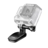 Mantona Miniklemme mit Clip - 50 x 35 x 35 mm - einfaches Einclipsen - kompatibel mit GoPro Hero 11 10 9 8 7 6 5 4 3+, Session und Action Cams - für Foto und Video