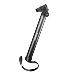 Mantona Mono-/Handstativ Selfy - 250 x 40 x 40 mm - kompatibel mit GoPro, Smartphone, Kompaktkamera u. a. - schwarz - Selfiestick Handystick Selfiestange für Fotografie und Videokameras
