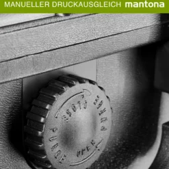 Mantona Outdoor Schutzkoffer M+, wasserdichter Fotokoffer 18 l , Kamerakoffer staubdicht & stoßfest, Transportkoffer mit Schaumstoffeinlagen, ideal für Kameras, Objektive & Zubehör