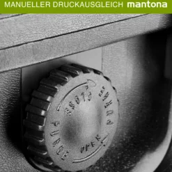 Mantona Outdoor Schutzkoffer L, wasserdichter Fotokoffer 31 l , Kamerakoffer staubdicht & stoßfest, Transportkoffer mit Schaumstoffeinlagen, ideal für Kameras, Objektive & Zubehör