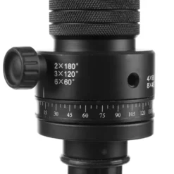 Mantona Panoramakopf mit Nodalpunkt-Adapter, Stativkopf für 360° Panoramaaufnahmen, Kugelkopf inkl. Transportkoffer, rastbarer Drehteller, Wasserwaage, perfektes Kamerazubehör